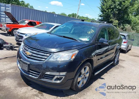 2015 Chevrolet Traverse Ltz z USA, uszkodzony, nr VIN 1GNKVJKDXFJ279029